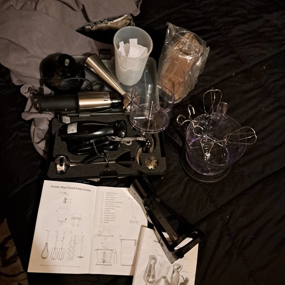 Wolfgang Puck new Food Prep Center AND Immersion Blender sets - Picture 5 of 5